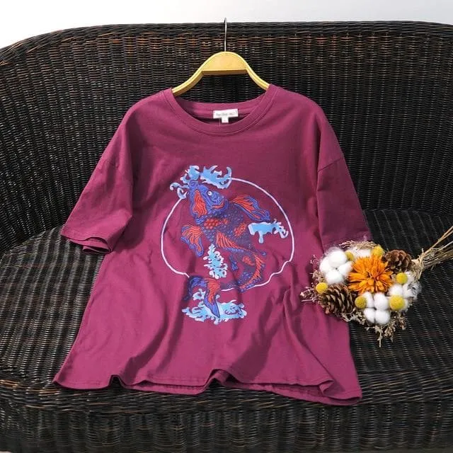 FASHION OVERDYED T-SHIRT