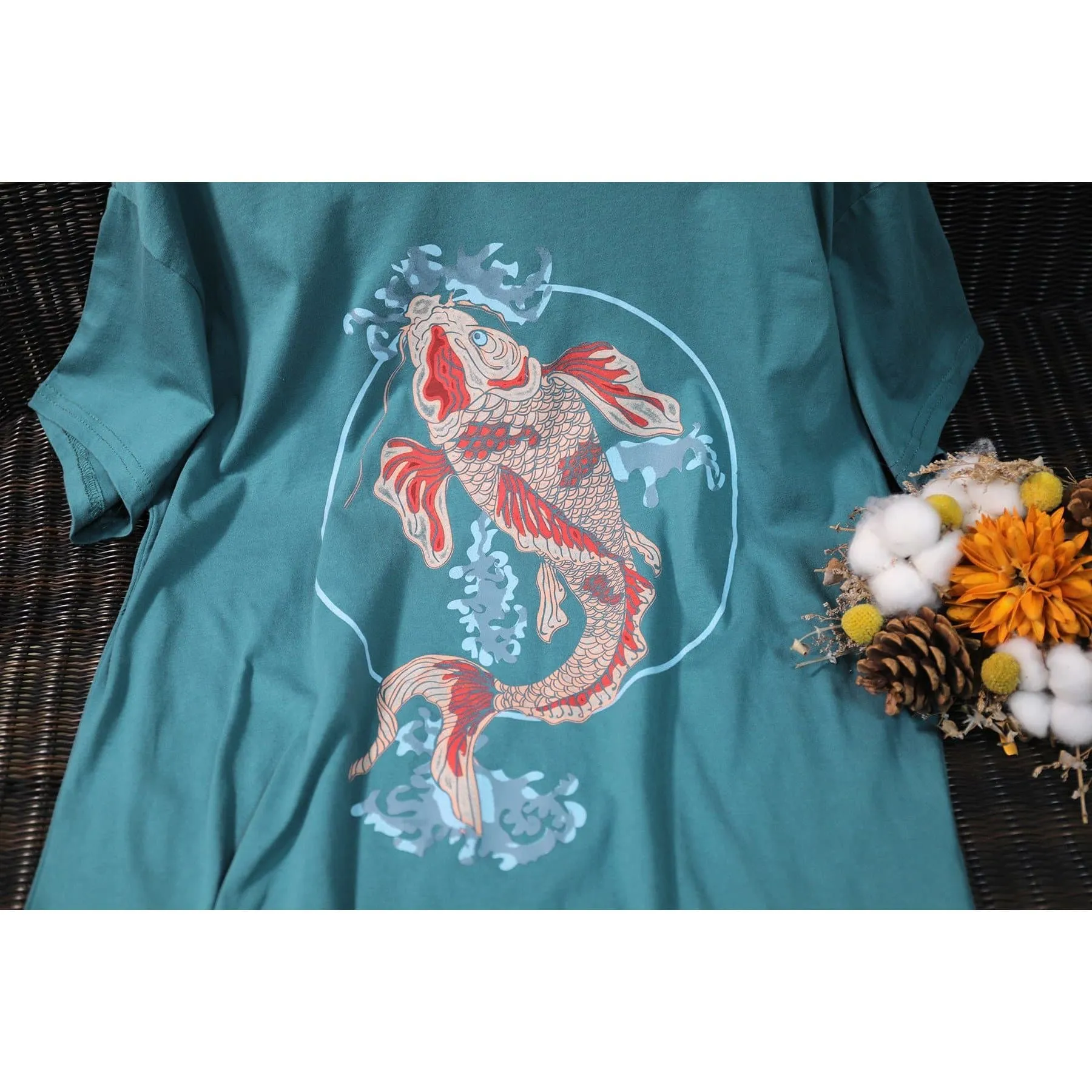 FASHION OVERDYED T-SHIRT