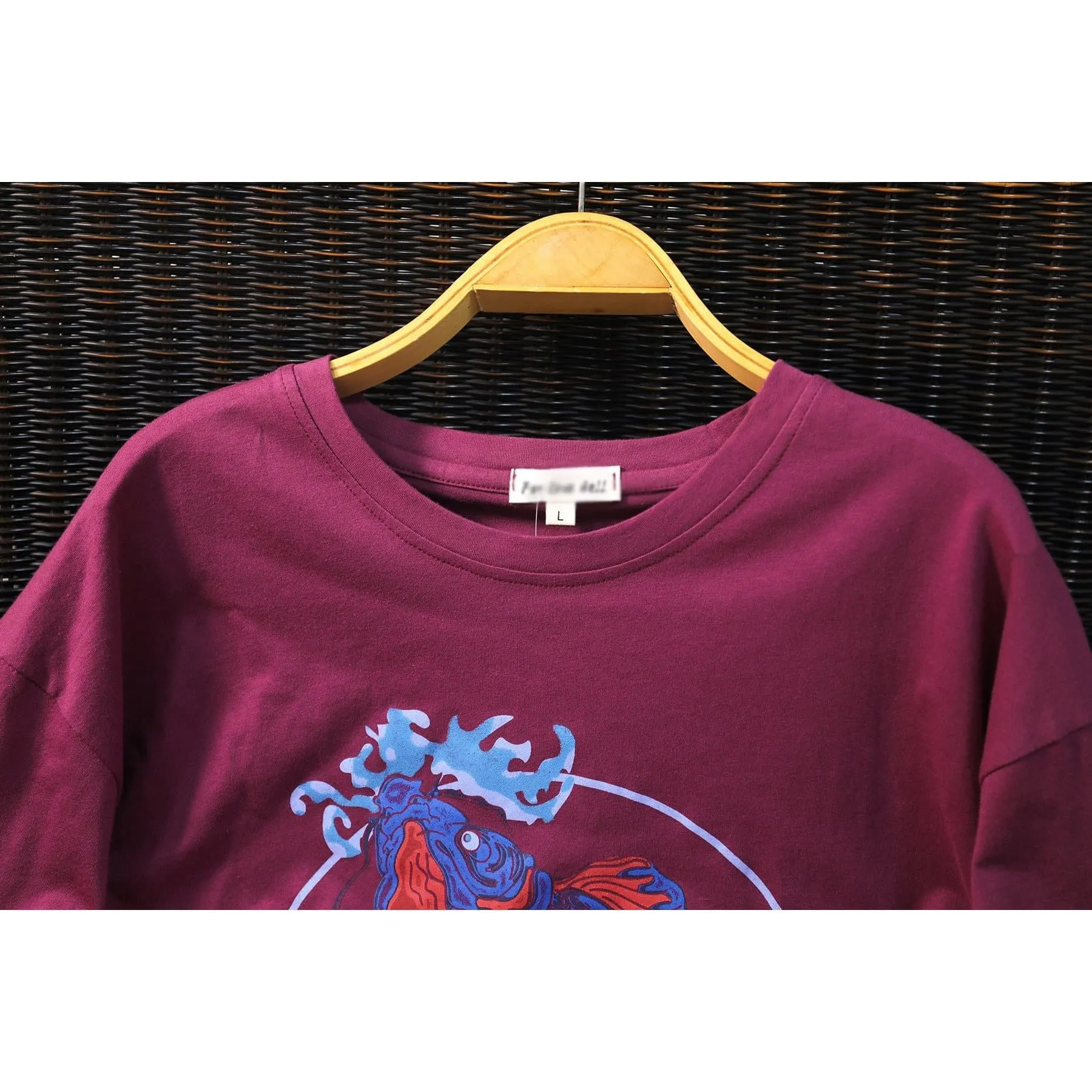 FASHION OVERDYED T-SHIRT