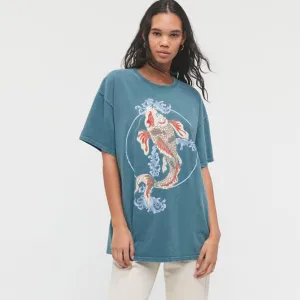 FASHION OVERDYED T-SHIRT