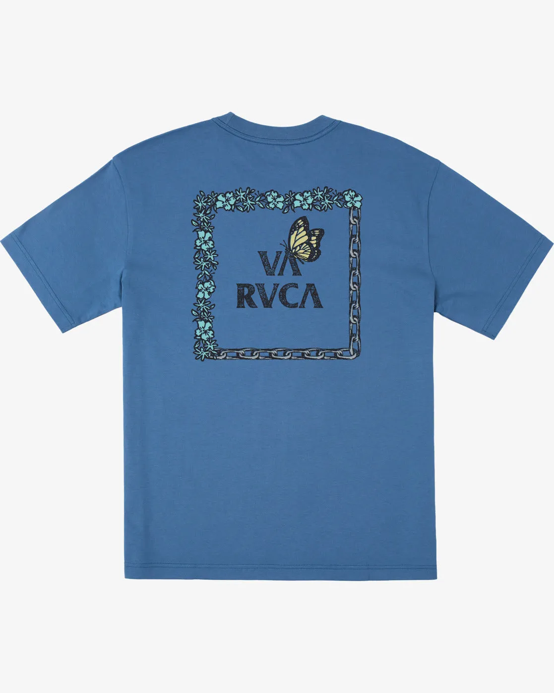 Food Chain Tee - Cool Blue