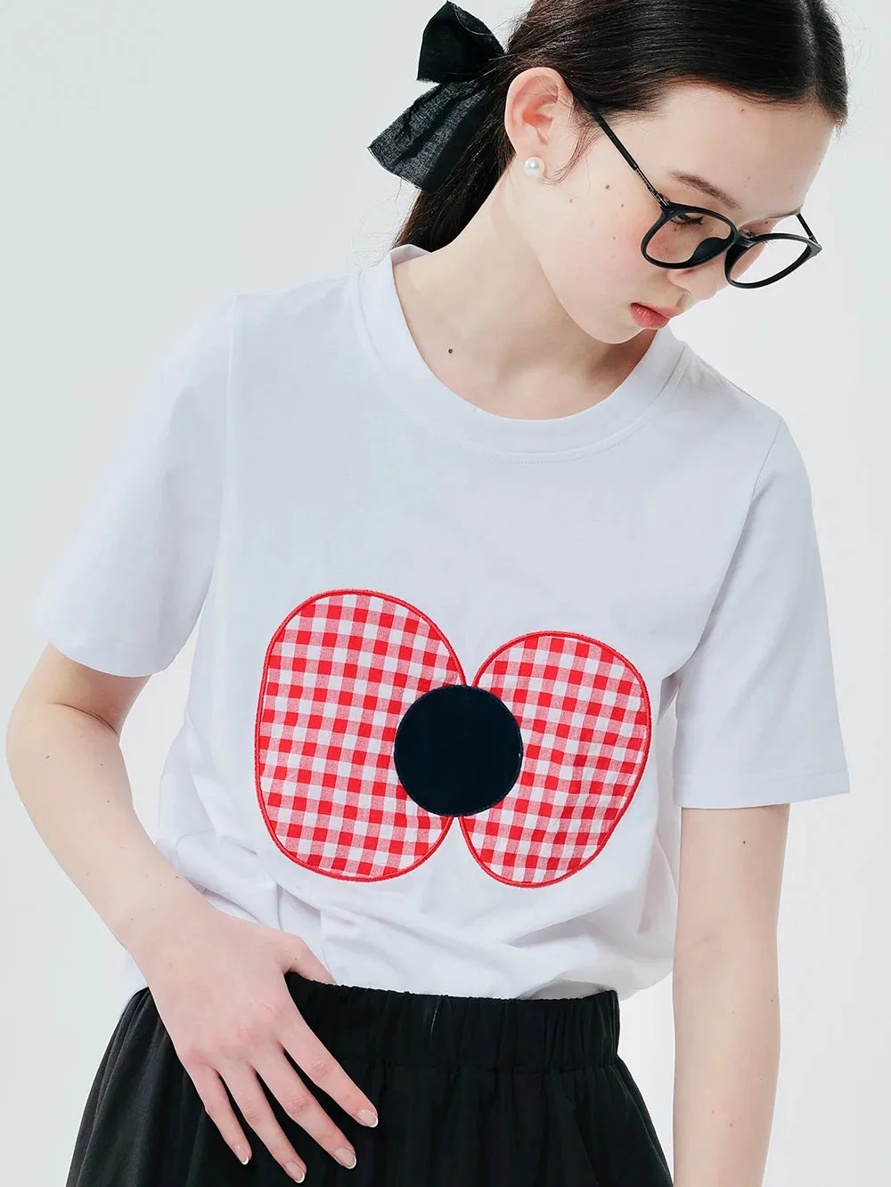 Fresh Cotton Bow T-Shirt