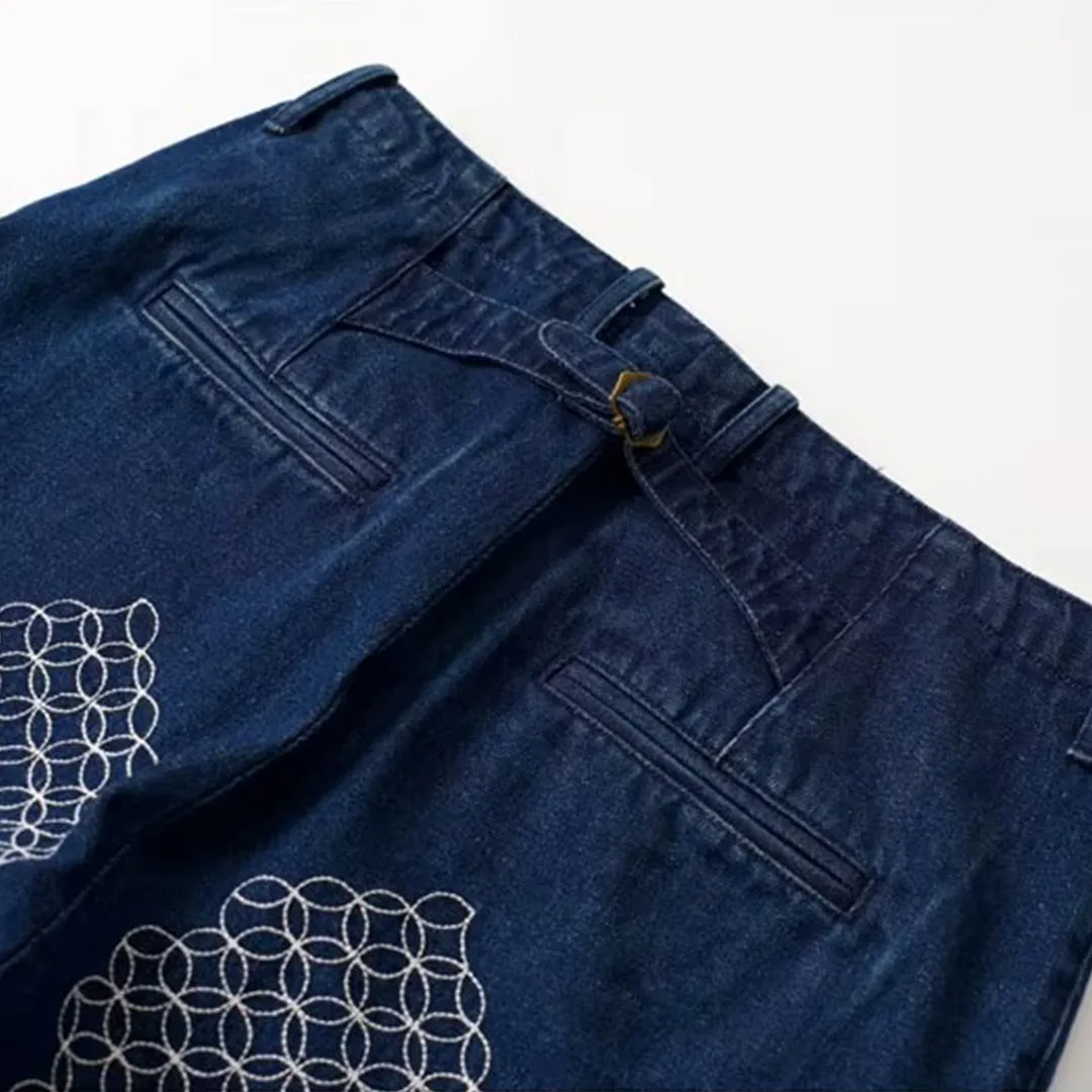 Geo Indigo Jeans