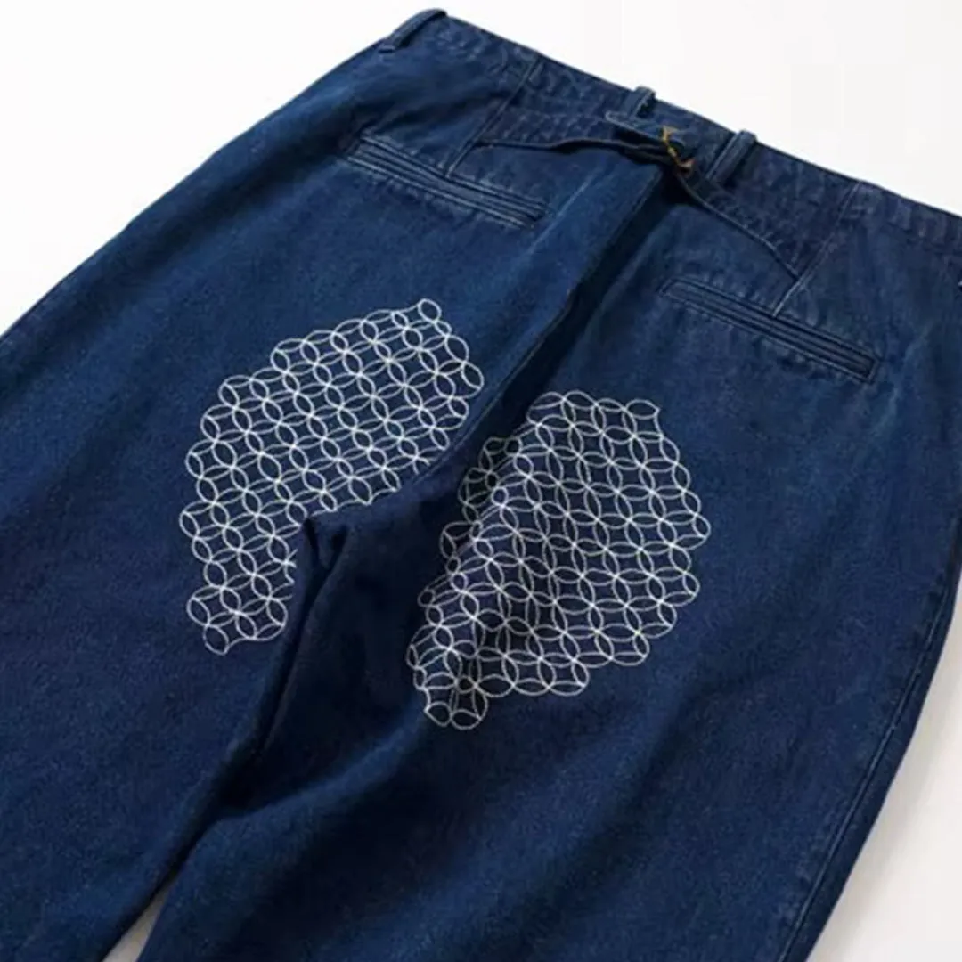 Geo Indigo Jeans