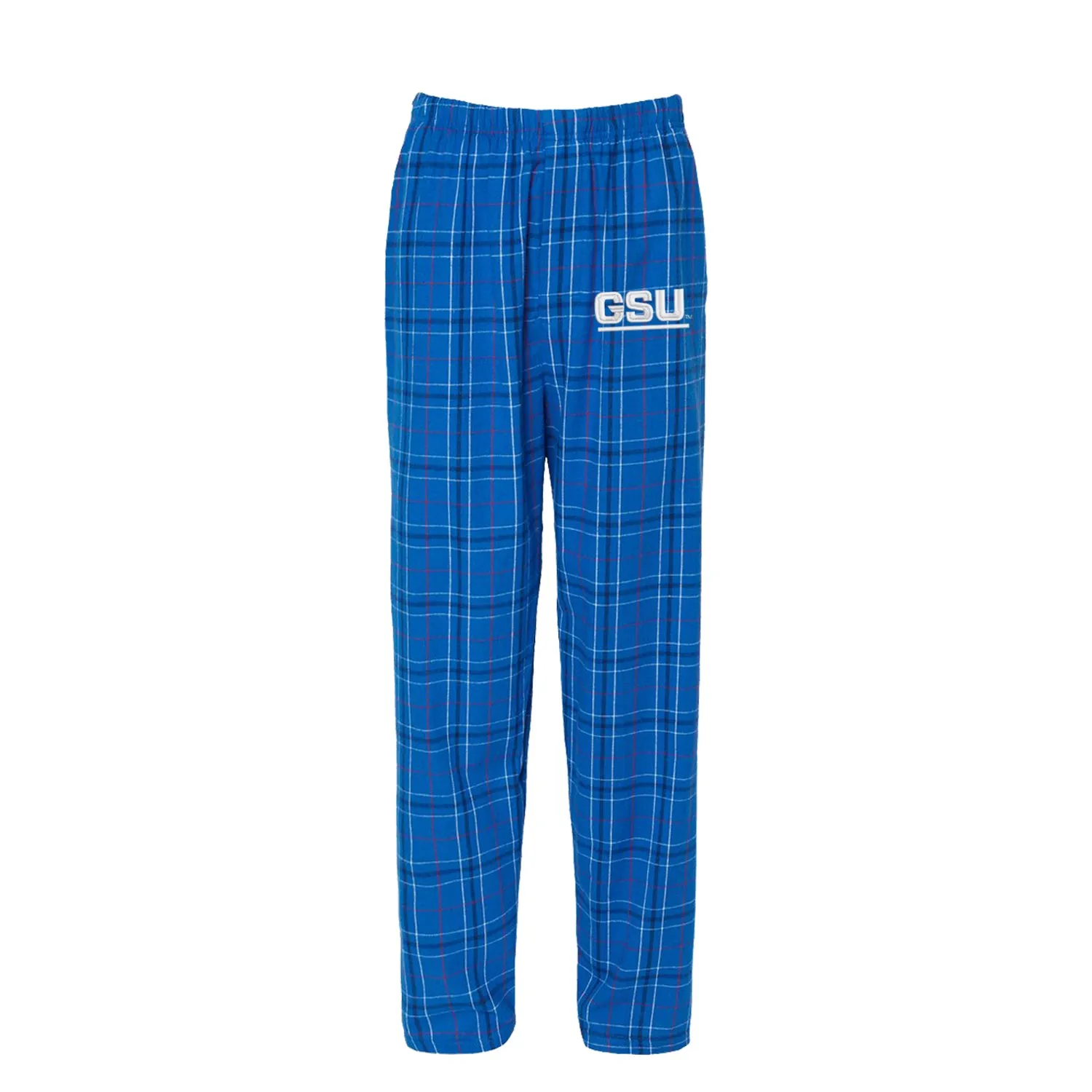 Georgia State University Embroidered Logo Flannel Pants