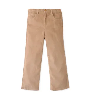 Girl's corduroy flare trouser