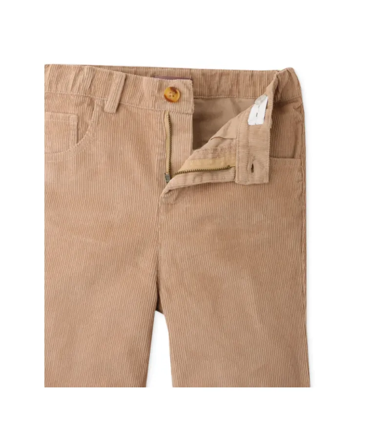 Girl's corduroy flare trouser