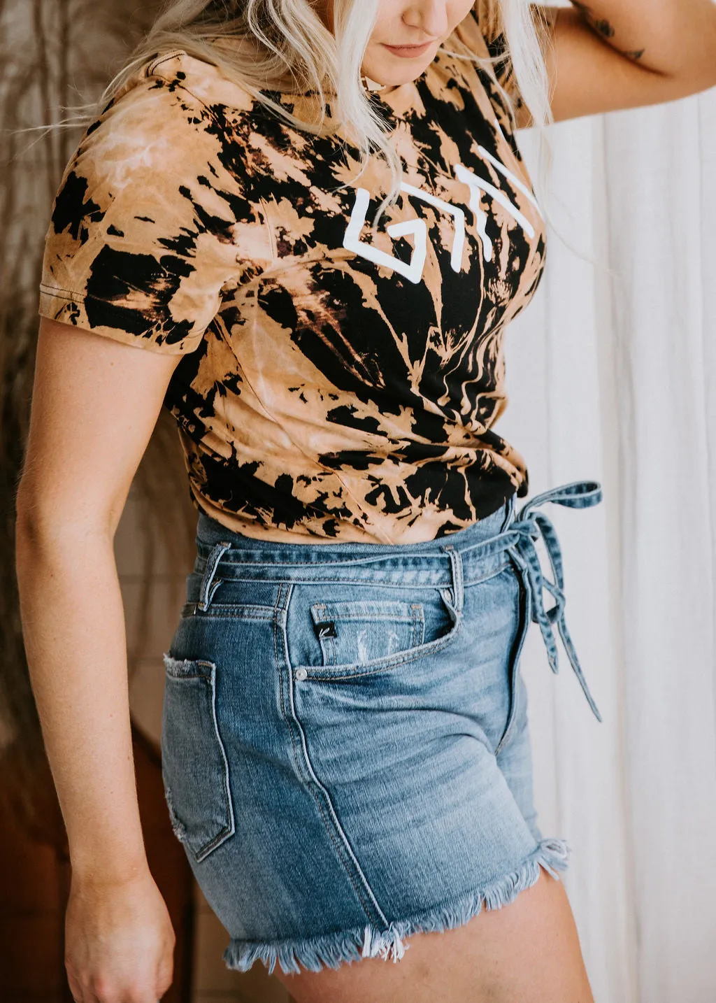 God Is Greater Bleached Tee