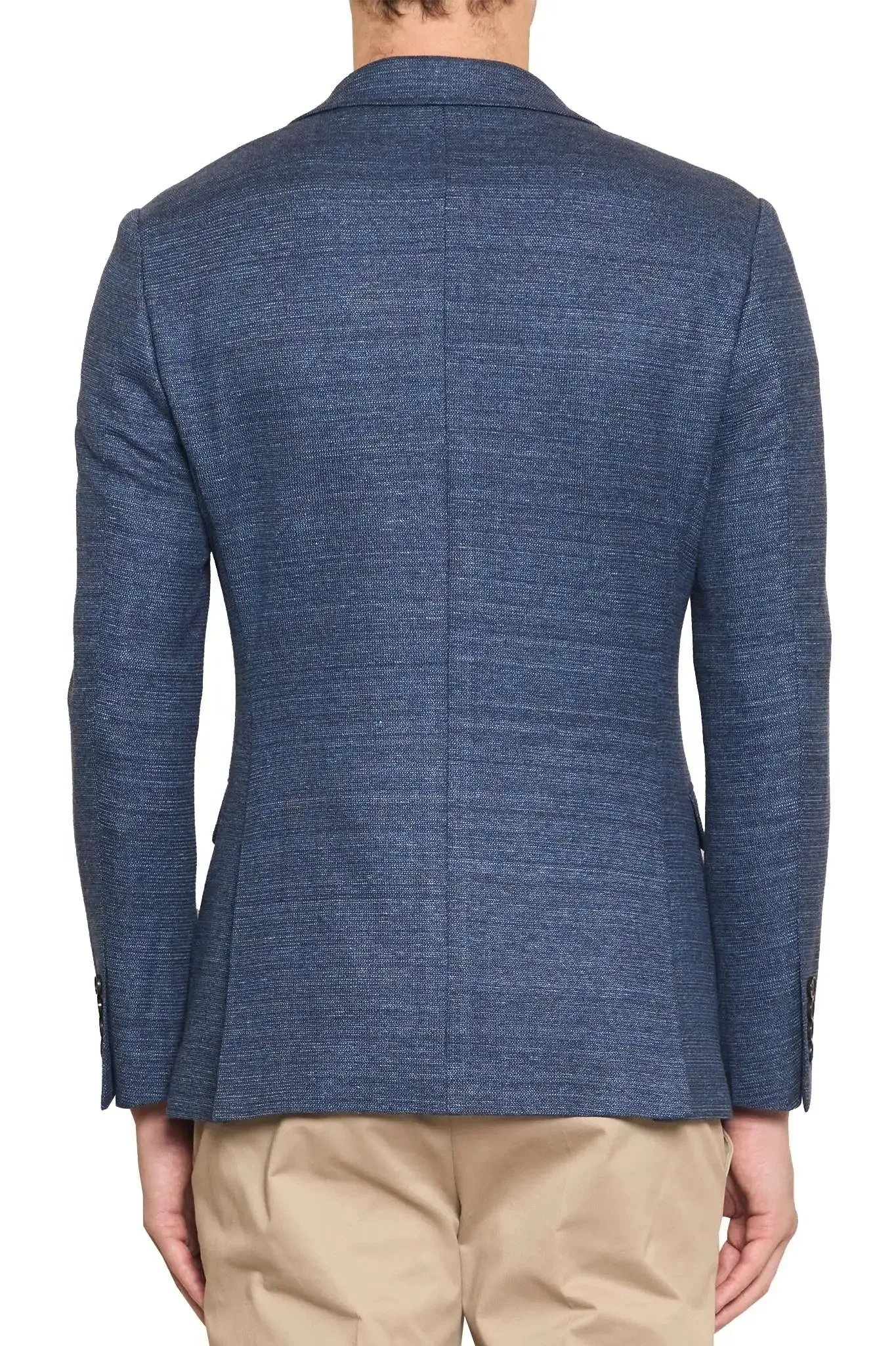 Grayson Jersey Blazer in Indigo