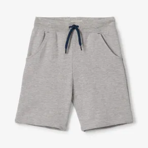 Grey Pull On Athletic Terry Shorts