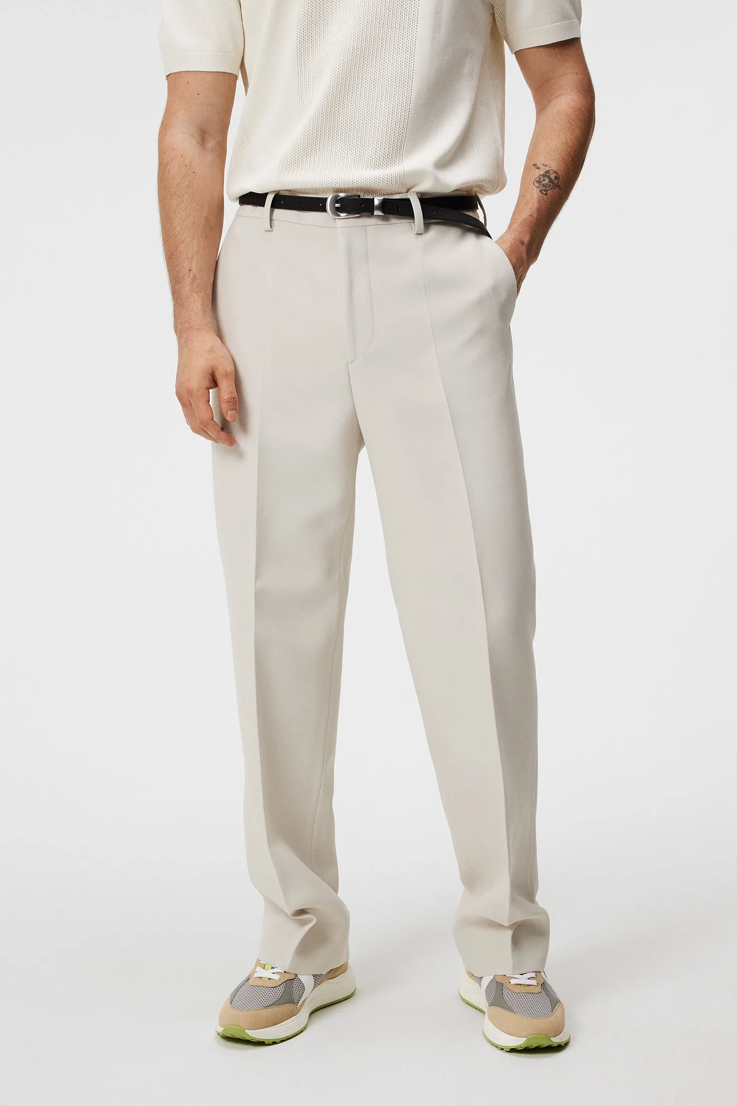 Haij Double Weave Pants / Moonbeam