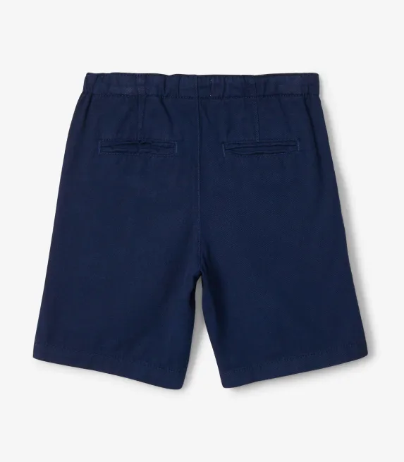 Hatley Navy Twill Shorts