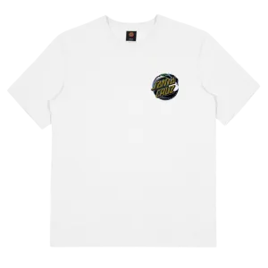 Holo Wave Dot Tee - White