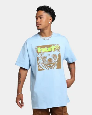 HUF Que Como T-Shirt Light Blue