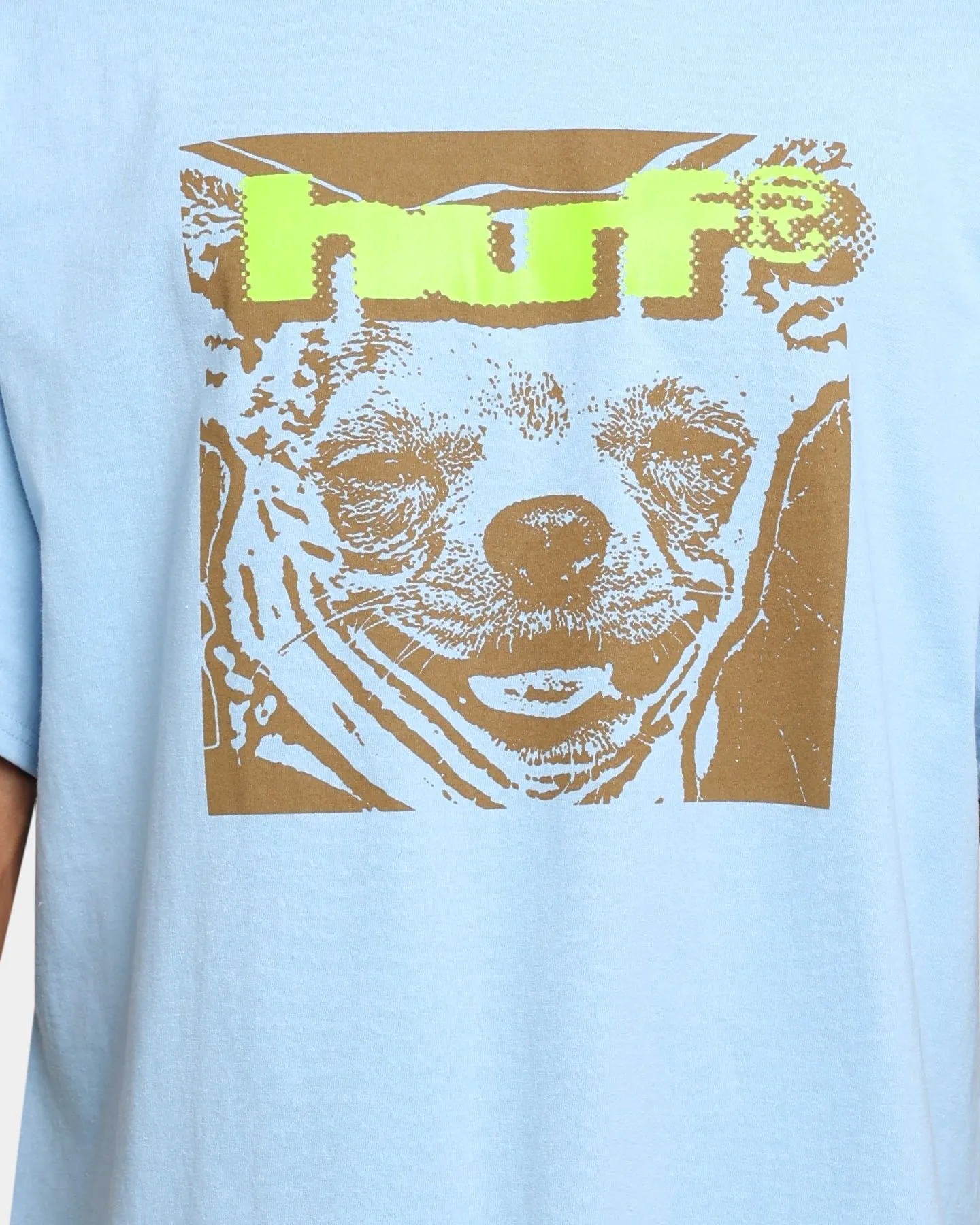 HUF Que Como T-Shirt Light Blue