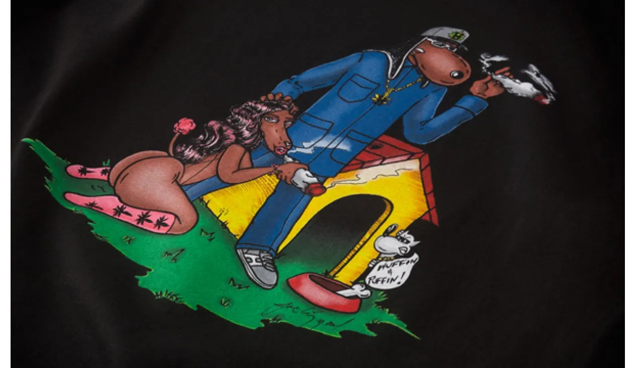 HUF X SNOOP JOE COOL TEE // BLACK