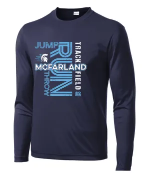 IMMS Track - Sport Tek Long Sleeve Dri-Fit t-shirt (2 color options!)