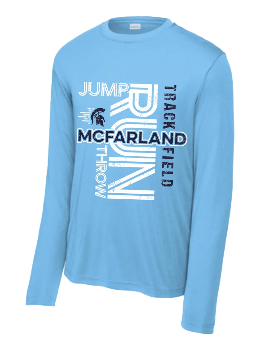 IMMS Track - Sport Tek Long Sleeve Dri-Fit t-shirt (3 color options!)