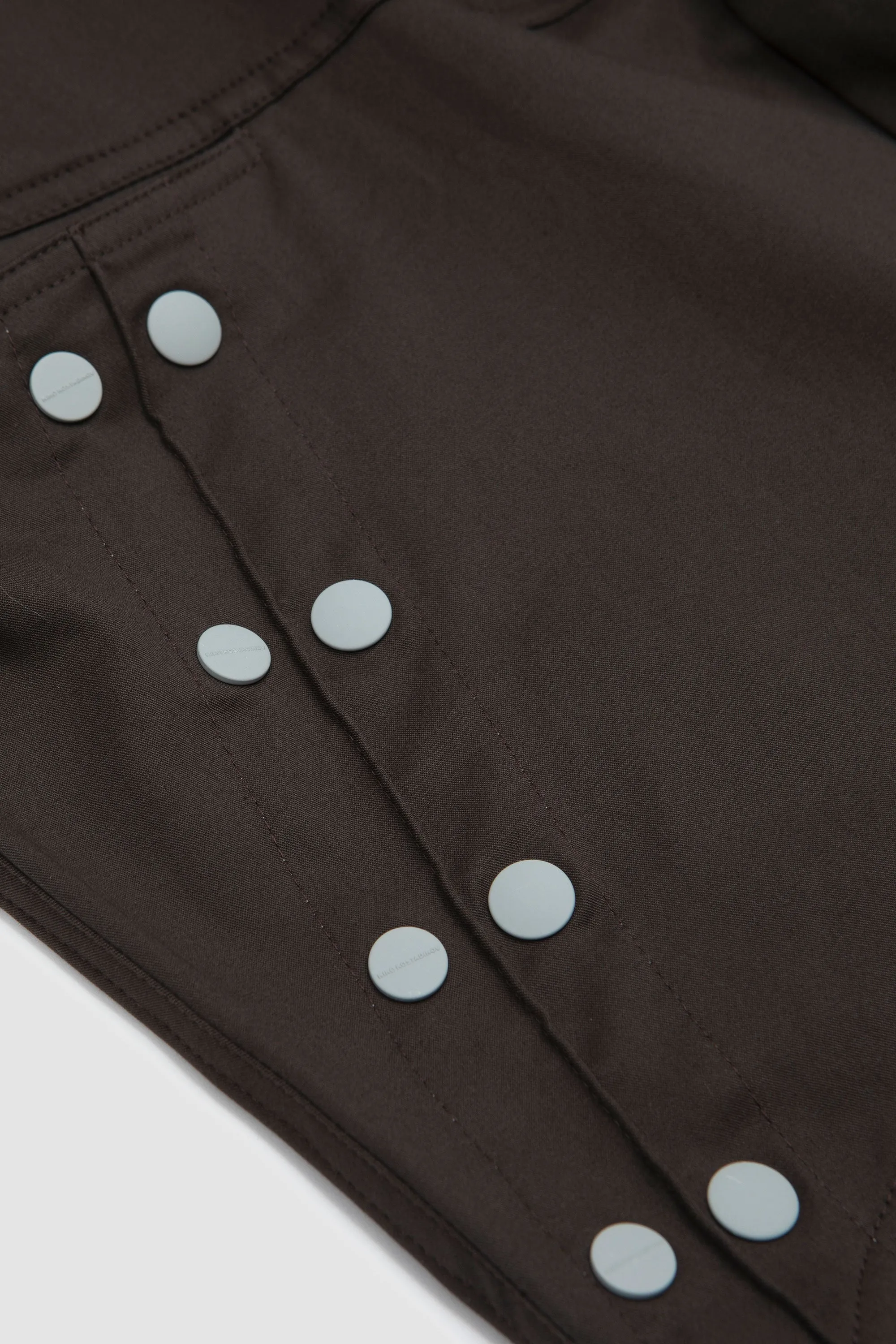 Inex Snap Shorts Java Brown