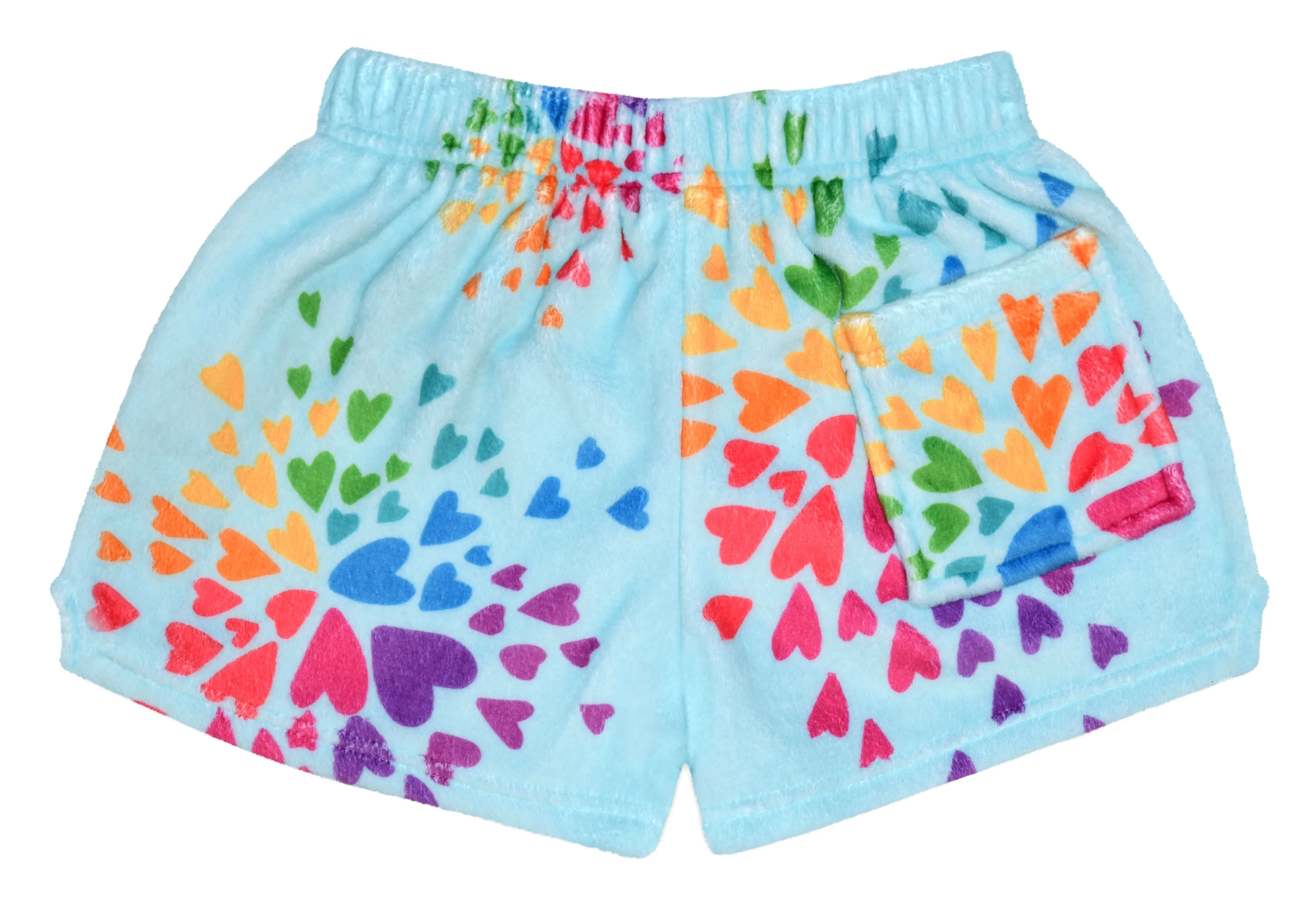Iscream Bursting Hearts Plush Shorts