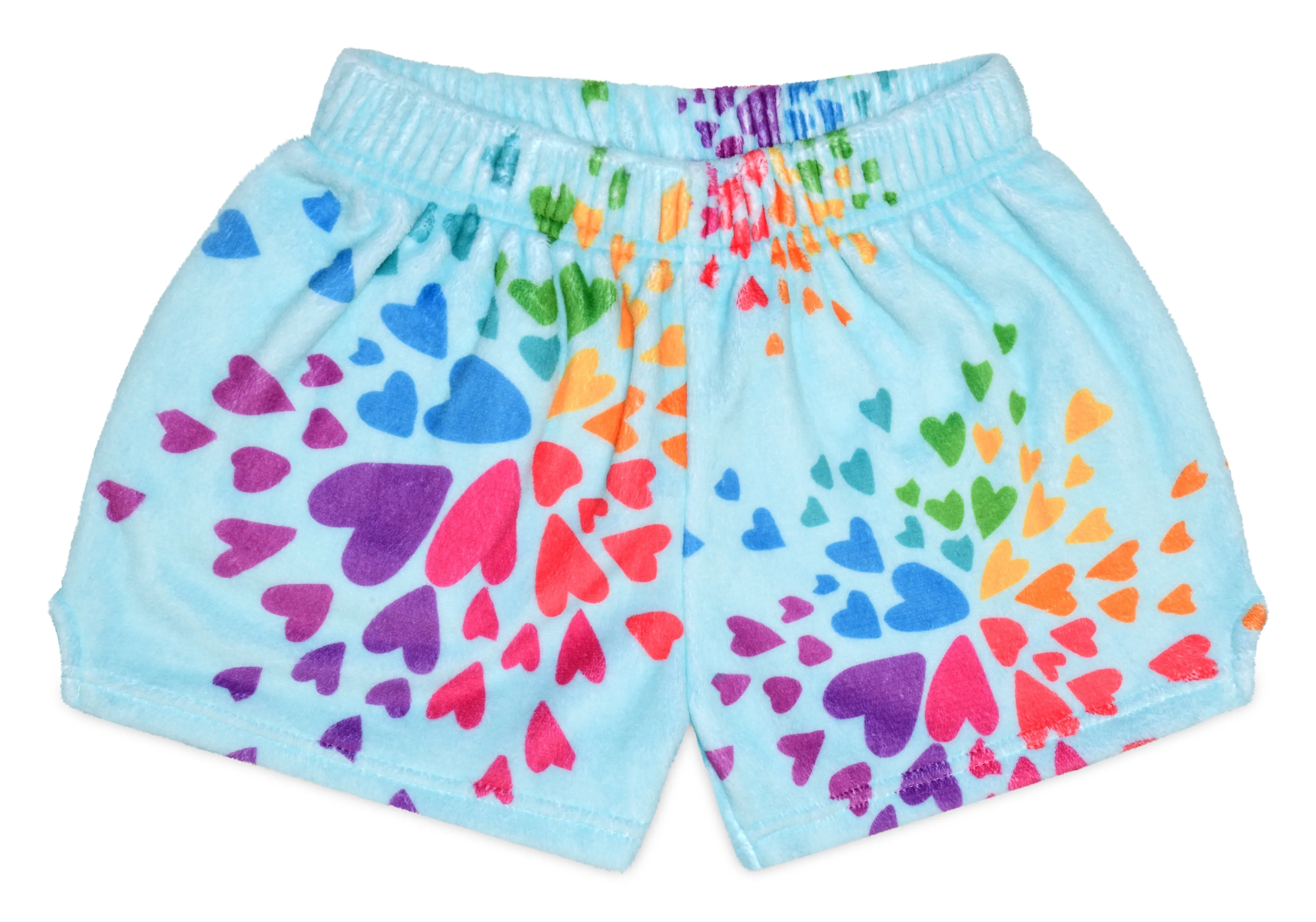 Iscream Bursting Hearts Plush Shorts