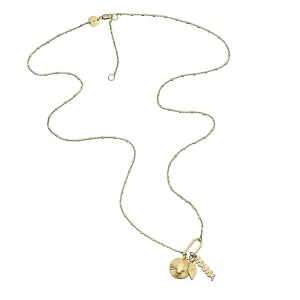 Jennifer Zeuner - Nelly Necklace Gold Vermeil