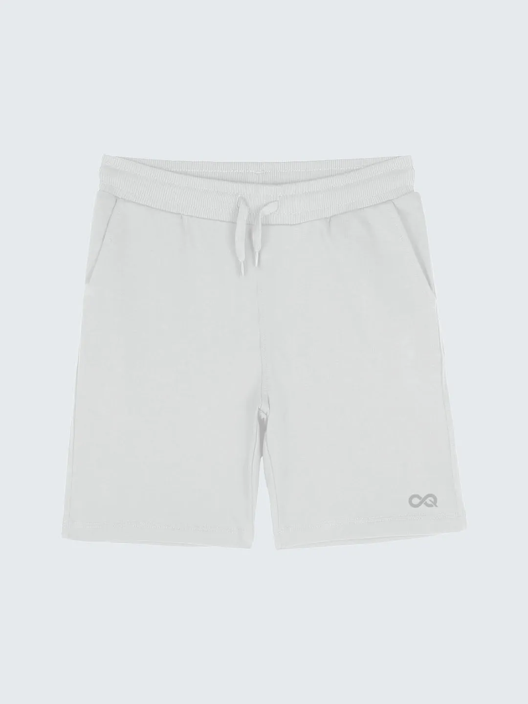 Kid's Active Shorts - White