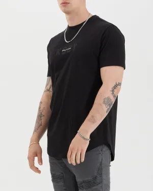 Kiss Chacey Shafer Dual Curved Tee - Jet Black