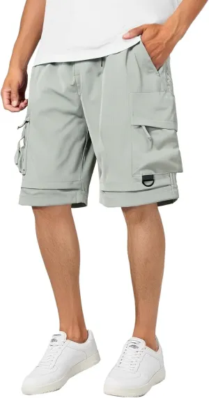 Linen Mens Shorts Big and Tall for Men Denim Tee Cargo Khaki Corduroy Graphic Men's Casual Camouflage Elastic Waist