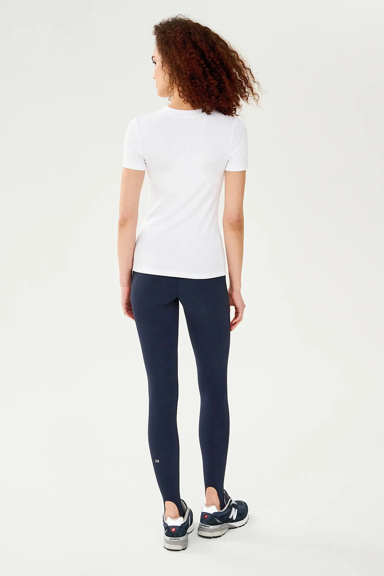 Louise Rib Short Sleeve
