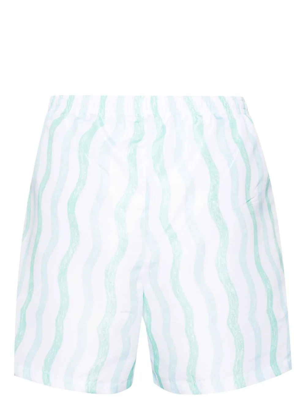 Memphis-print swim shorts