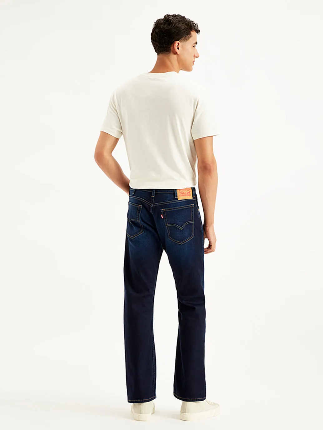 Men's 517 Light Blue Bootcut Fit Mid Rise Jeans