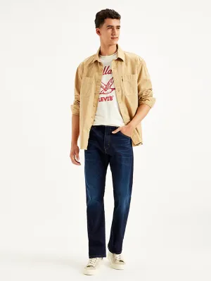 Men's 517 Light Blue Bootcut Fit Mid Rise Jeans