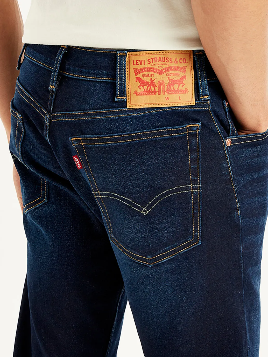 Men's 517 Light Blue Bootcut Fit Mid Rise Jeans