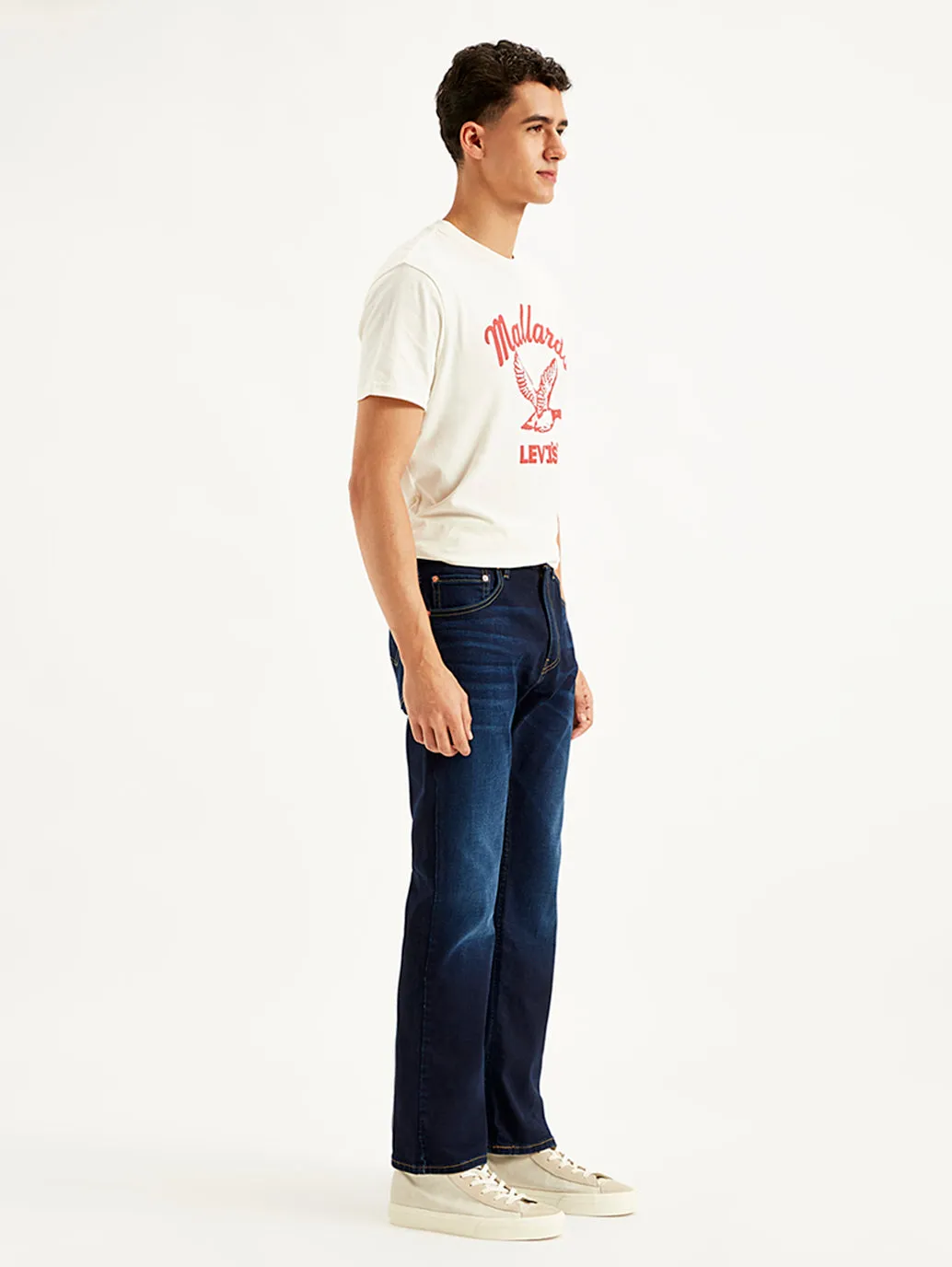 Men's 517 Light Blue Bootcut Fit Mid Rise Jeans