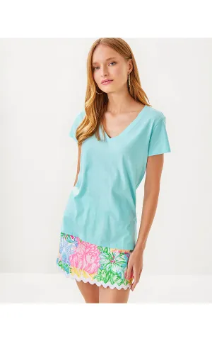 Meredith Tee - Fresh Water Blue