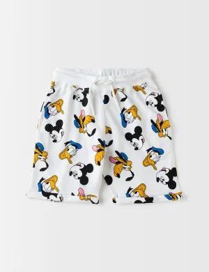 MICKEY AND FRIENDS KNIT SHORTS