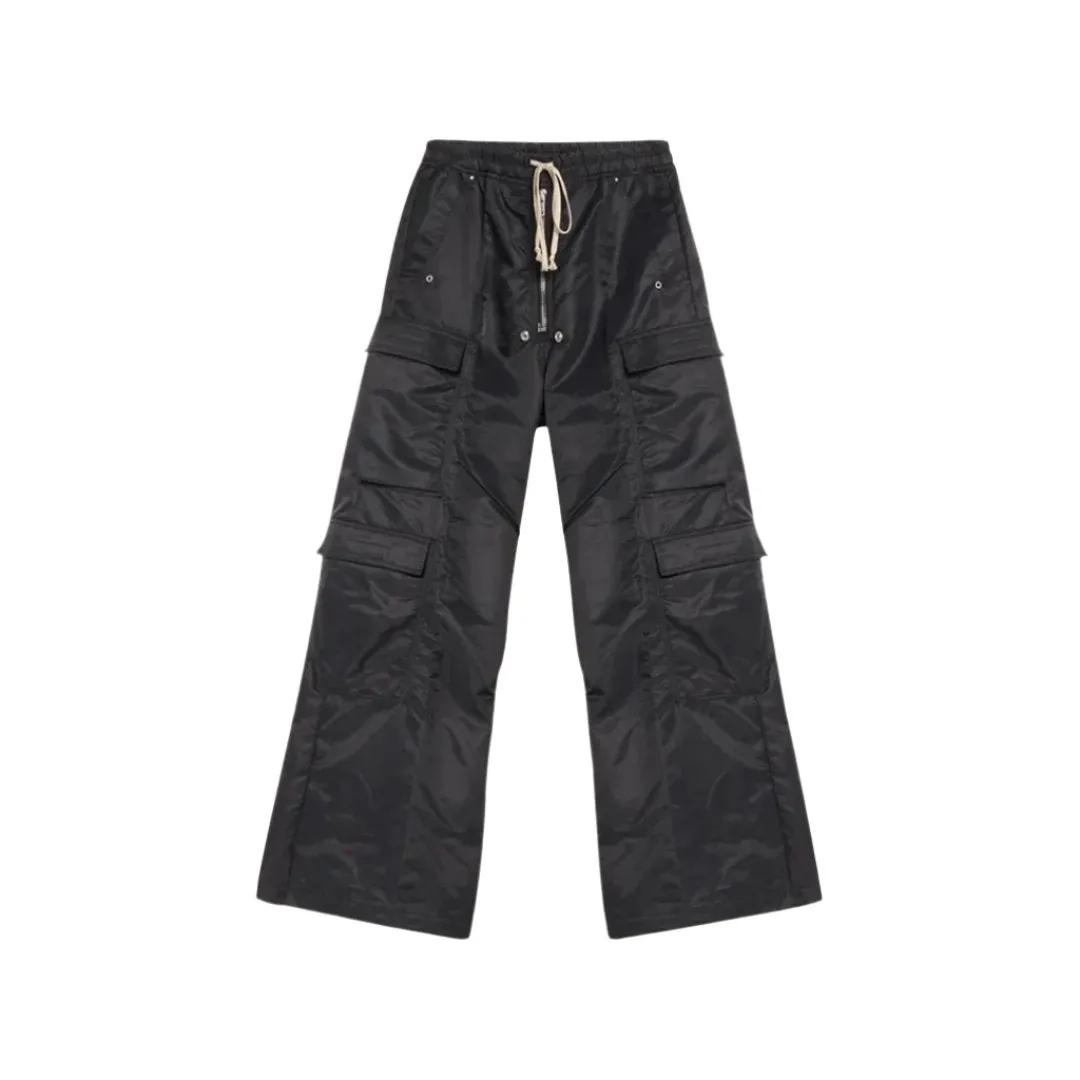 Midnight Nylon Cargo Pant