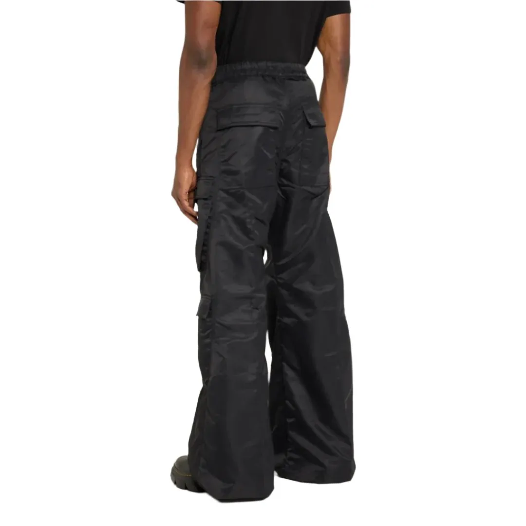 Midnight Nylon Cargo Pant