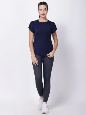 Navy Mesh I-Like-It-Cool Tee