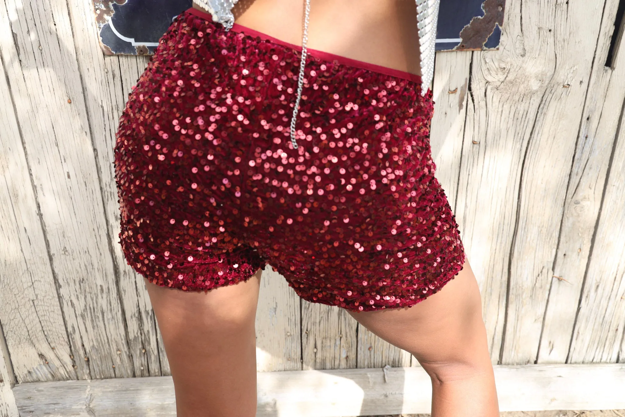 NOW OR NEVER SEQUIN SHORTS- RESTOCK ALERT