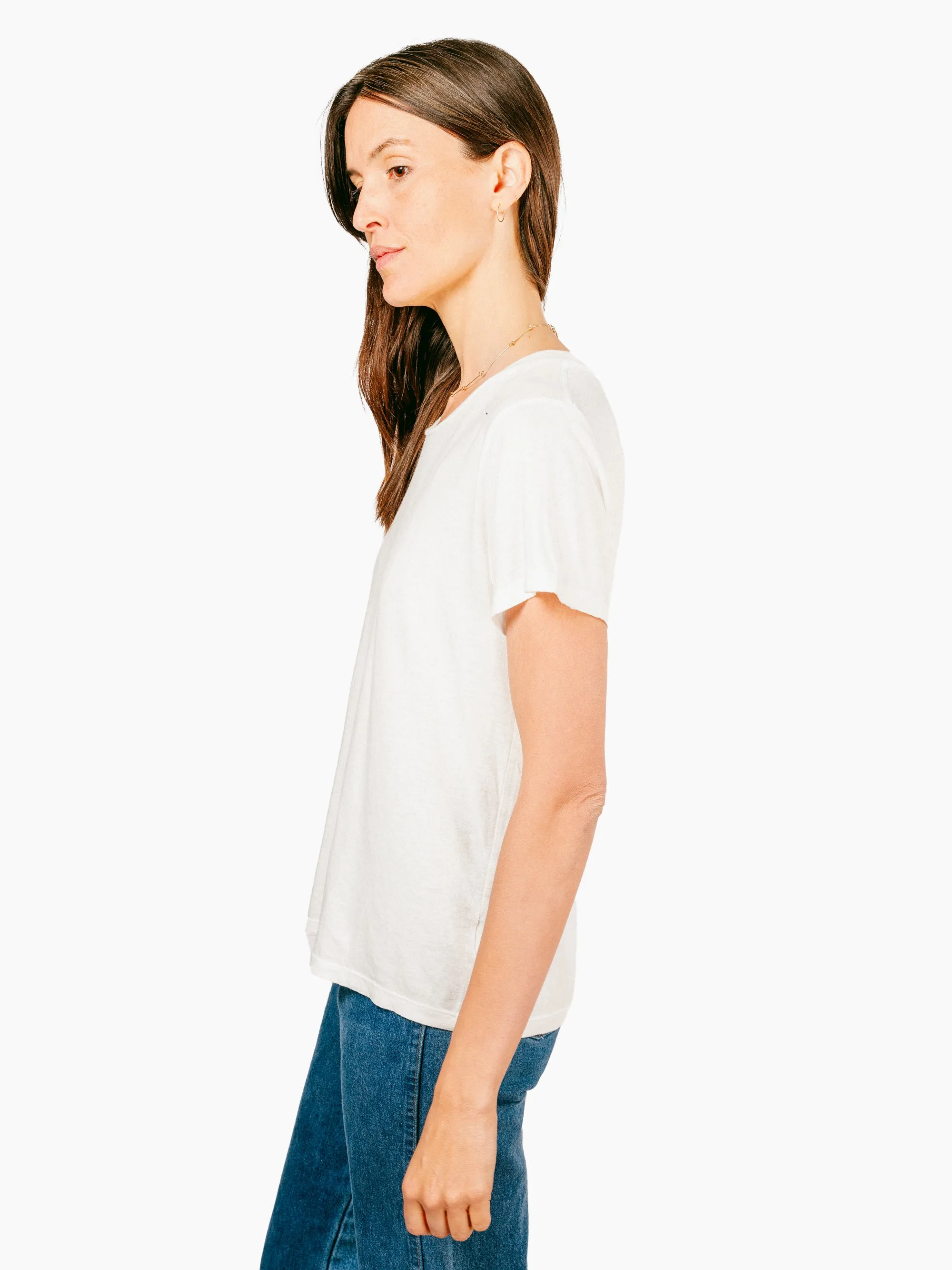 Ojai Tee | Washed White