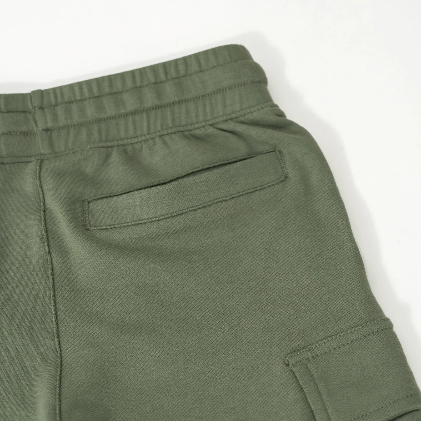 Olive Cargo Shorts