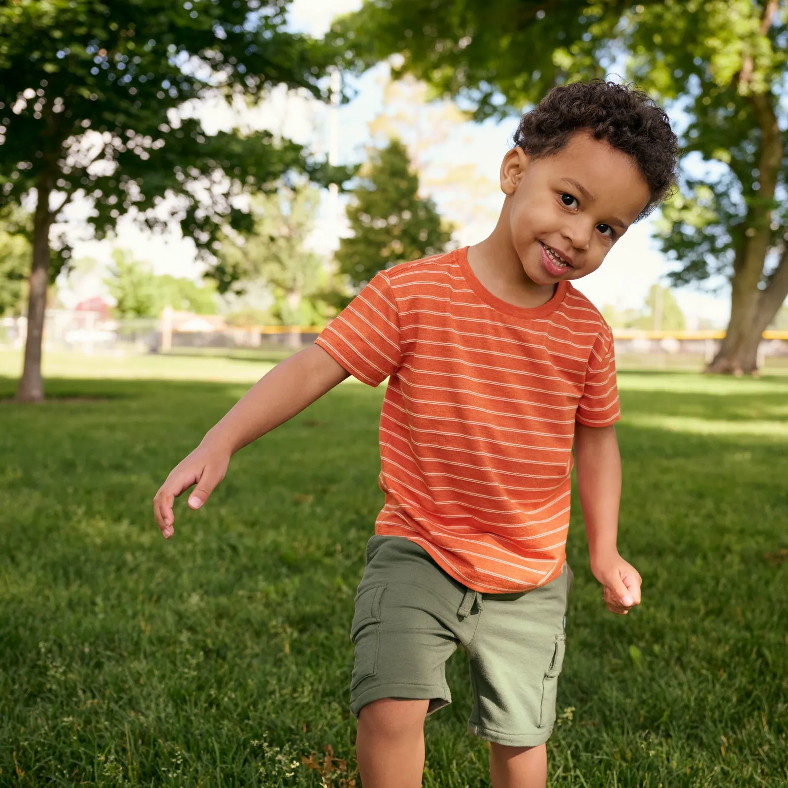Olive Cargo Shorts