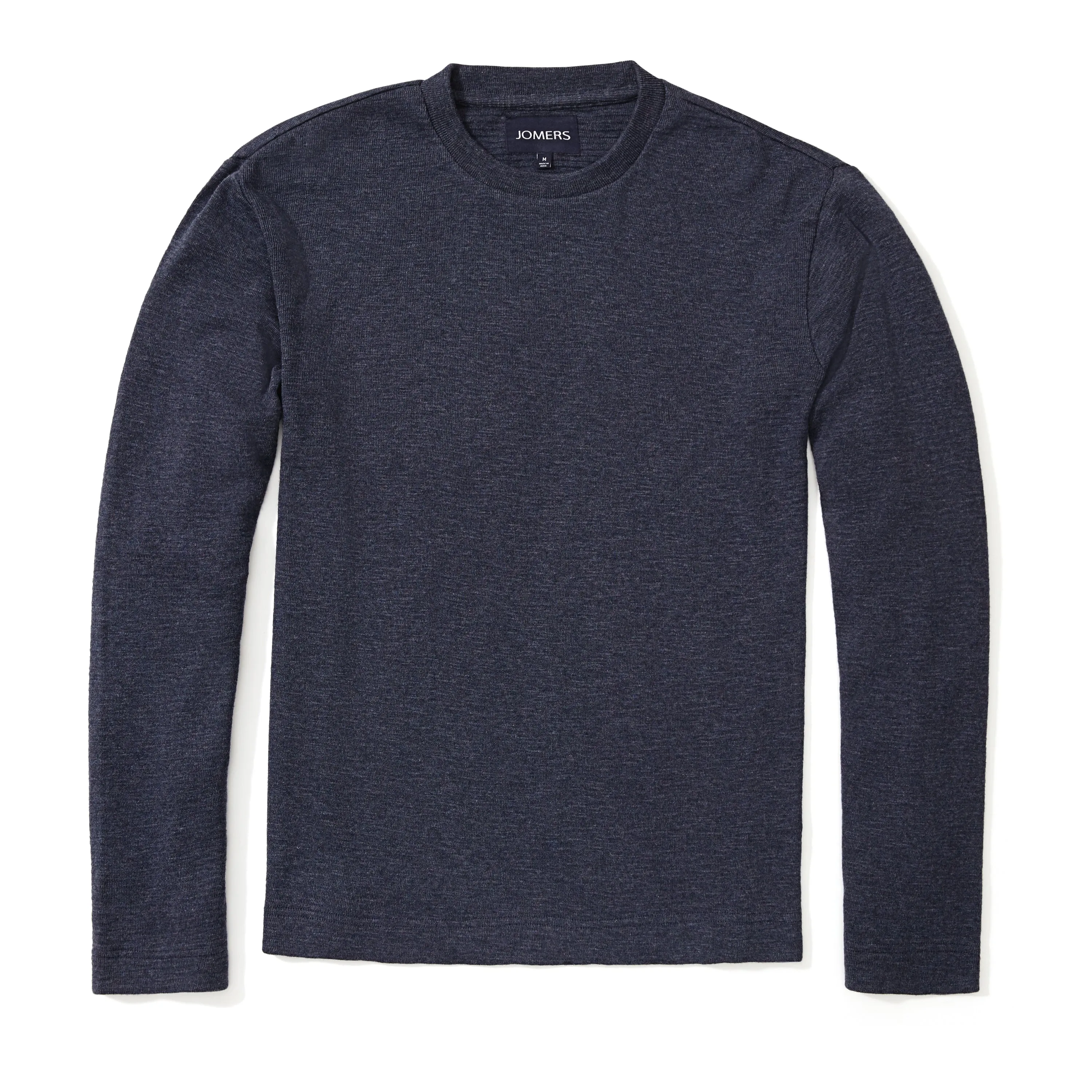 Orson - Heather Blue Corded Long Sleeve Tee