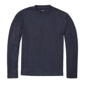 Orson - Heather Blue Corded Long Sleeve Tee