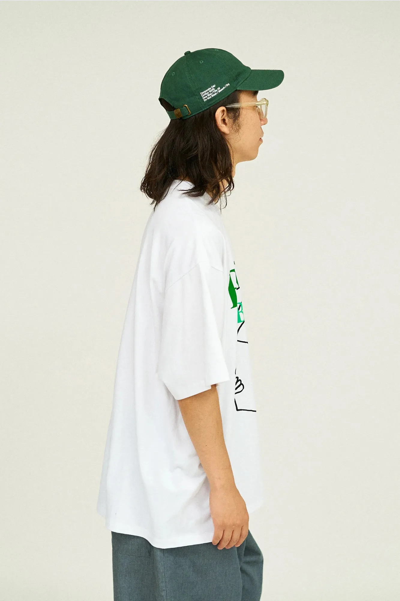 Oversized Tee “READ” (Green)