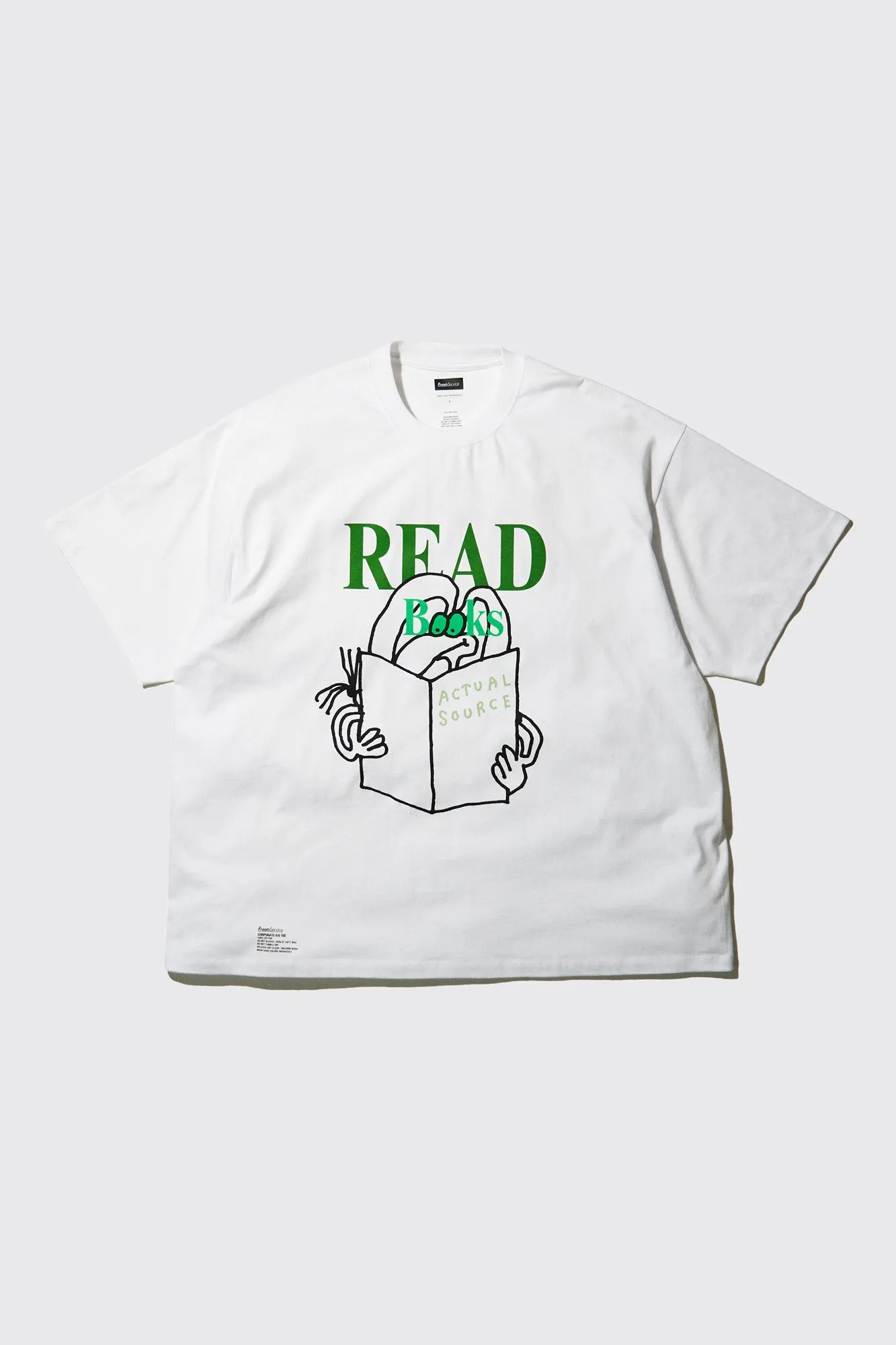 Oversized Tee “READ” (Green)