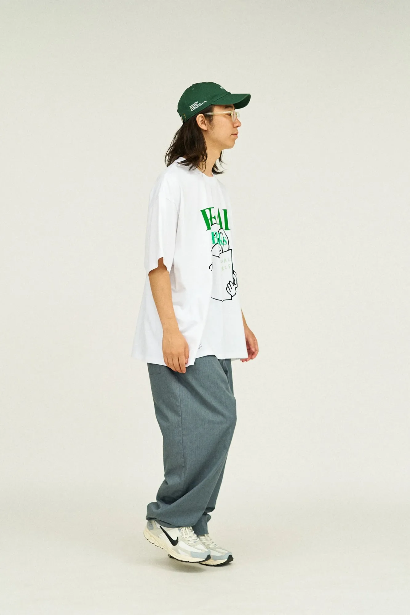 Oversized Tee “READ” (Green)