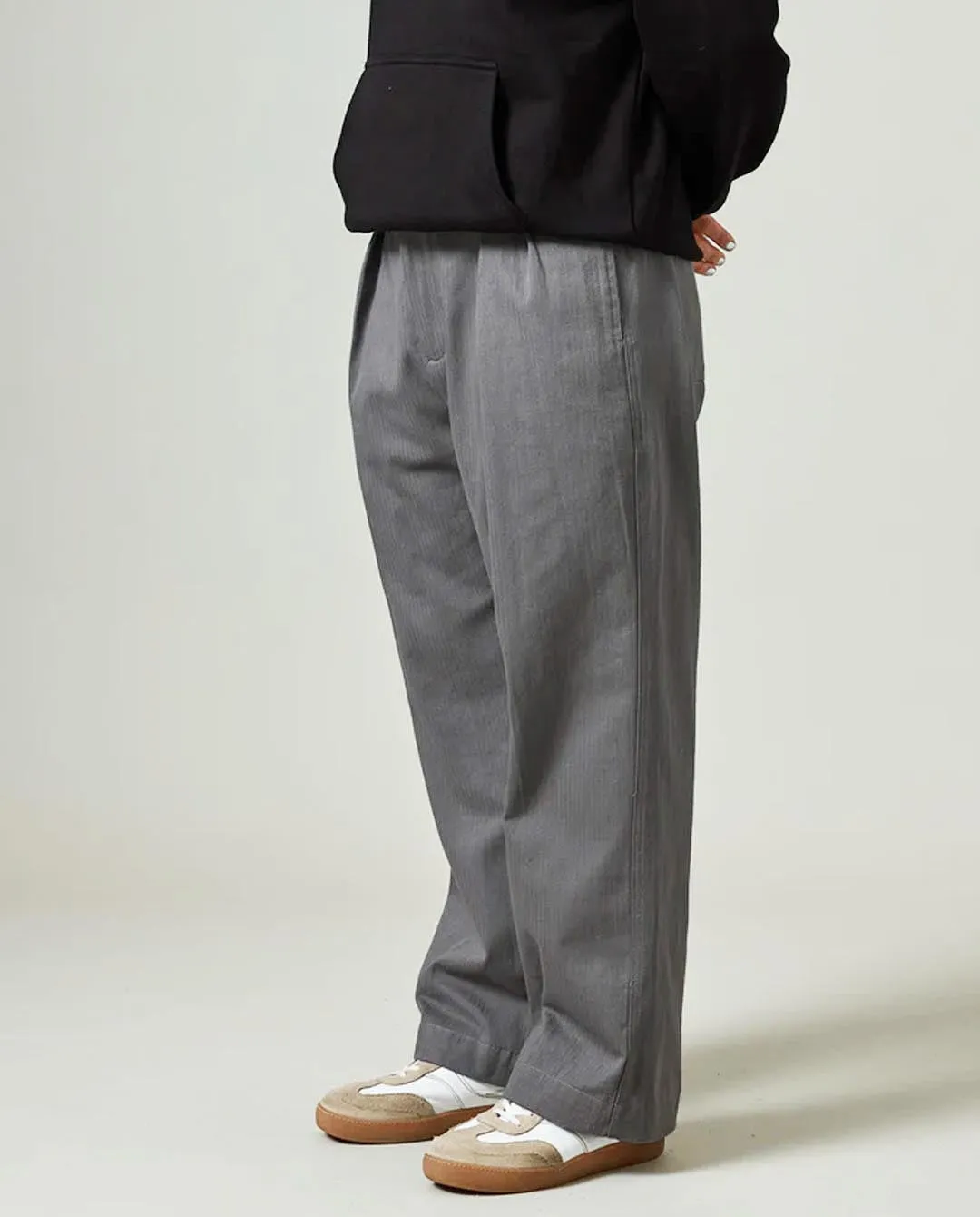 Passport - Herringbone Leagues Club Pant - Grey